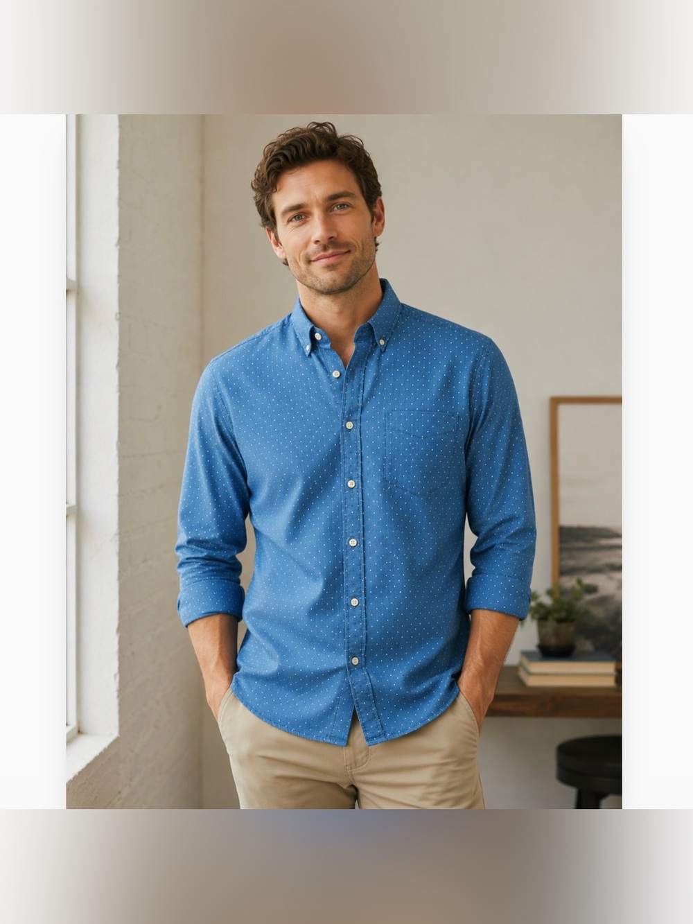 American Eagle Size L Button Up Shirt